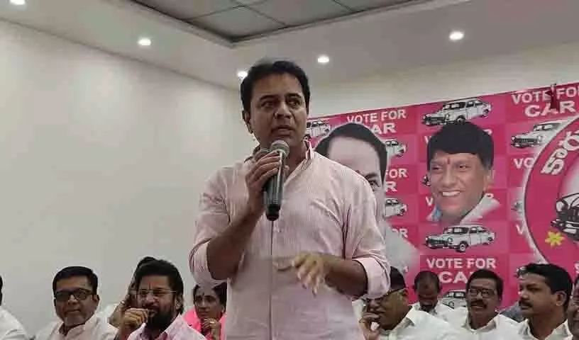 KT Rama Rao ने कहा, बीआरएस कांग्रेस सरकार को उसकी विफलताओं के लिए कड़ी चुनौती देगी