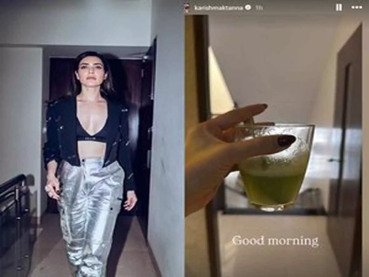 Karishma Tanna ने रविवार की सुबह की शुरुआत कुछ इस तरह की