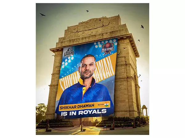 Shikhar Dhawan, रॉस टेलर लीजेंड 90 लीग में दिल्ली रॉयल्स की टीम में शामिल