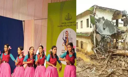 Kerala :  भूस्खलन प्रभावित वायनाड के छात्र कलोलसवम में केंद्रीय मंच पर आए