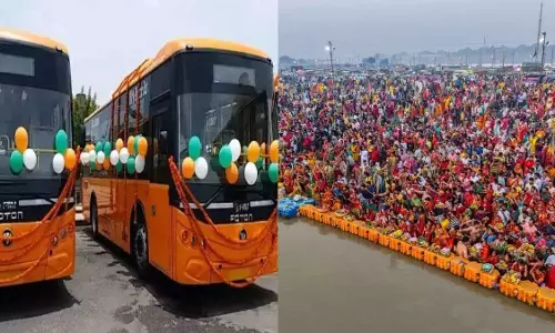 Prayagraj: महाकुंभ से पहले 10 से 15 इलेक्ट्रिक बसों का संचालन शुरू हो जाएगा