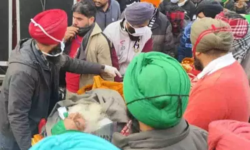 खनौरी में किसान महापंचायत को संबोधित करने के बाद Dallewal की तबीयत बिगड़ी खनौरी में किसान महापंचायत को संबोधित करने के बाद Dallewal की तबीयत बिगड़ी