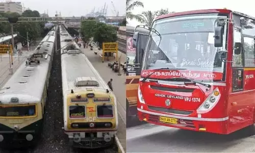 चेन्नई बीच-तांबरम ट्रेनें रद्द: 40 विशेष बसों की सूचना चेन्नई बीच-तांबरम ट्रेनें रद्द: 40 विशेष बसों की सूचना
