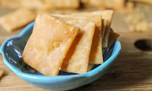 ग्लूटेन-मुक्त क्रैकर्स रेसिपी
