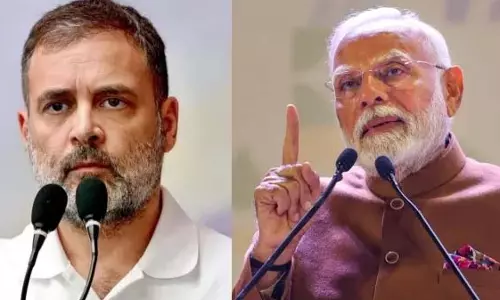 राजनीति के नाम पर शांति भंग करने के लिए साजिश: मोदी का राहुल गांधी पर हमला
