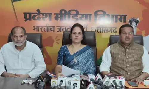 रायपुर शहर का विकास महापौर एजाज ढेबर ने रोका : मीनल चौबे रायपुर शहर का विकास महापौर एजाज ढेबर ने रोका : मीनल चौबे