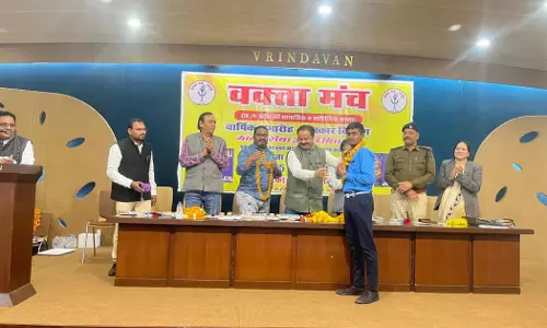 रायपुर में वक्ता मंच का वार्षिक समारोह संपन्न