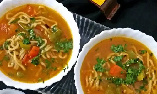 रेनडांग नूडल सूप रेसिपी