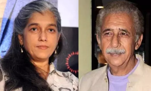 नसीरुद्दीन शाह और रत्ना पाठक शाह पहली बार थिएटर फेस्टिवल के लिए रत्नागिरी में नसीरुद्दीन शाह और रत्ना पाठक शाह पहली बार थिएटर फेस्टिवल के लिए रत्नागिरी में