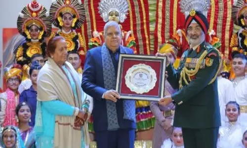 Vice President Dhankhar ने दिल्ली में राष्ट्रीय कैडेट कोर गणतंत्र दिवस शिविर-2025 का किया उद्घाटन