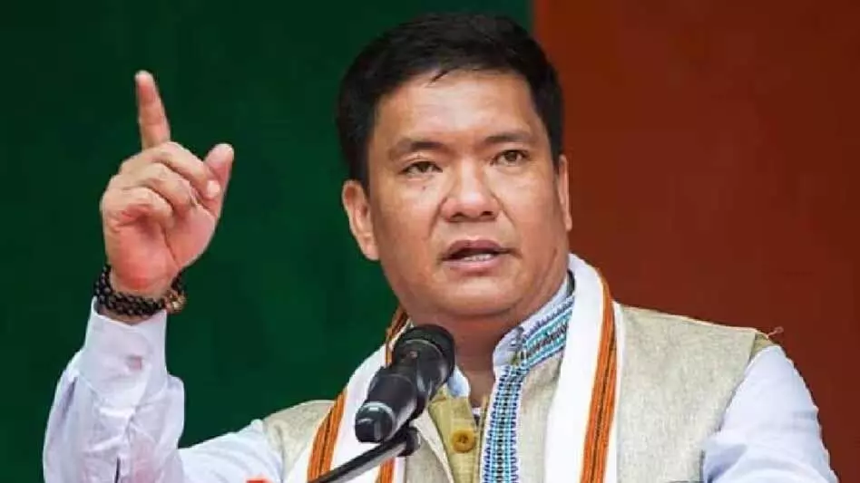 Arunachal के मुख्यमंत्री ने सी डोनयी त्योहार पर लोगों को बधाई दी