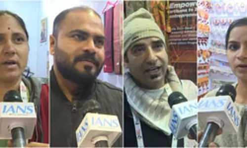 दिल्ली के भारत मंडपम में चल रहे ग्रामीण भारत महोत्सव में सभी राज्यों के स्थानीय उत्पादों का प्रदर्शन दिल्ली के भारत मंडपम में चल रहे ग्रामीण भारत महोत्सव में सभी राज्यों के स्थानीय उत्पादों का प्रदर्शन