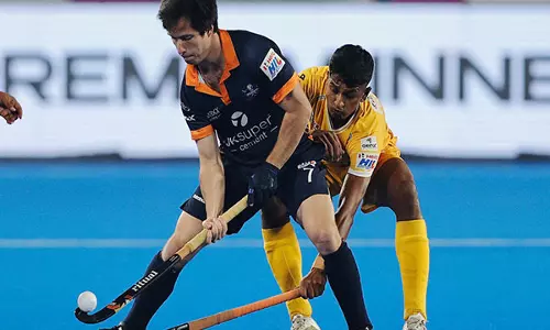 सुदेव और सोर्स्बी के गोल की बदौलत Tamil Nadu Dragons ने यूपी रुद्रस को 2-0 से हराया सुदेव और सोर्स्बी के गोल की बदौलत Tamil Nadu Dragons ने यूपी रुद्रस को 2-0 से हराया