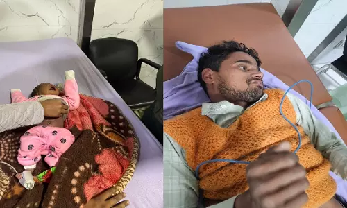 Moradabad: शराबी पिता ने नशे में 15 दिन की बच्ची को जमीन पर पटका ,गंभीर रूप से घायल Moradabad: शराबी पिता ने नशे में 15 दिन की बच्ची को जमीन पर पटका ,गंभीर रूप से घायल