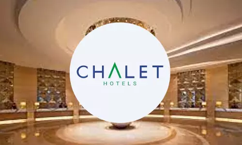 Chalet Hotels शेयर की कीमत में -4.13% कम