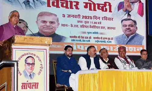 BJP ने जालंधर में अंबेडकर की याद में कार्यक्रम आयोजित किया