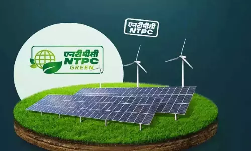 NTPC ग्रीन एनर्जी शेयर की कीमत में -2.84% कम