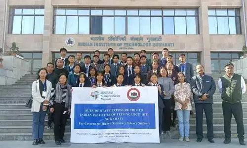 Nagaland : सरकारी स्कूलों के छात्रों ने आईआईटी गुवाहाटी का दौरा किया