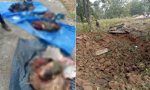 9 जवान शहीद, बीजापुर से आई नक्सली हमले की भयानक तस्वीर