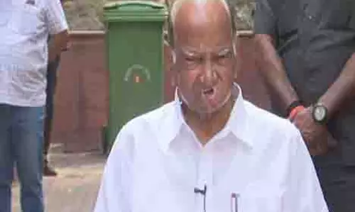 Sharad Pawar ने संतोष देशमुख हत्या मामले में प्रदर्शनकारियों के लिए सुरक्षा मांगी Sharad Pawar ने संतोष देशमुख हत्या मामले में प्रदर्शनकारियों के लिए सुरक्षा मांगी
