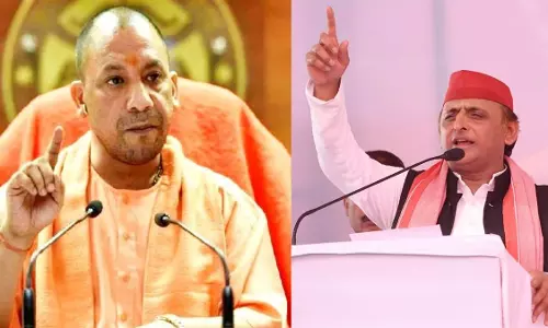 Lucknow: भाजपा हार के डर से कर रही नकारात्मक बातें: अखिलेश यादव Lucknow: भाजपा हार के डर से कर रही नकारात्मक बातें: अखिलेश यादव