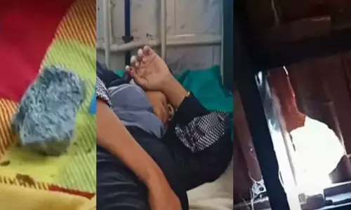 Malappuram क्रशर से पत्थर गिरने से एक गर्भवती महिला घायल Malappuram क्रशर से पत्थर गिरने से एक गर्भवती महिला घायल