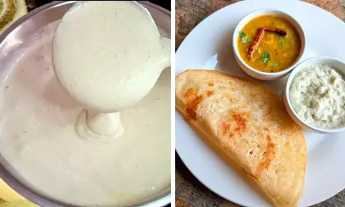बचे हुए डोसा बैटर का उपयोग करके कई व्यंजन तैयार किए जाते