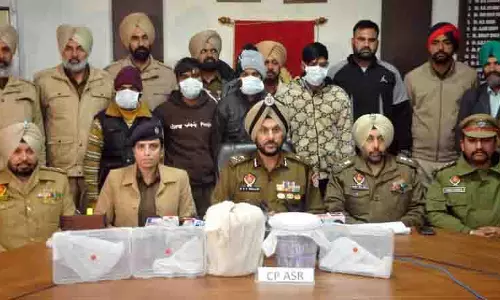 Amritsar: ड्रग कार्टेल ने 100 किलोग्राम से अधिक हेरोइन की तस्करी की