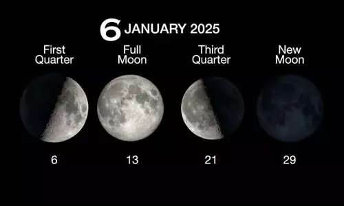 Moon Phase Today: अपने चंद्र चक्र के प्रथम तिमाही चरण में, 48% प्रकाशित Moon Phase Today: अपने चंद्र चक्र के प्रथम तिमाही चरण में, 48% प्रकाशित