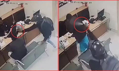भोपाल में BAMS छात्र ने मिर्च स्प्रे से बैंक डकैती की कोशिश की, हुआ फेल