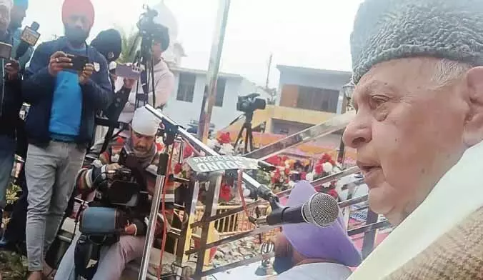 सांप्रदायिक सद्भाव जम्मू-कश्मीर की विशेषता है: Dr. Farooq Abdullah