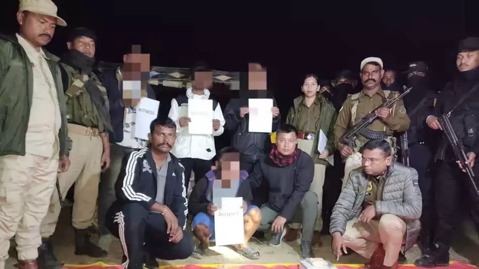 Assam पुलिस ने बड़े मादक पदार्थ विरोधी अभियान में 11 करोड़ रुपये से अधिक मूल्य की दवाएं जब्त कीं