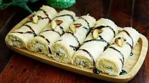 Rabdi Malai Roll घर पर करें Try आसान रेसिपी