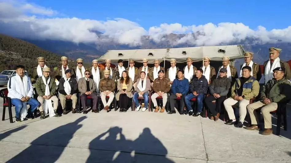 Arunachal : तवांग विधायक ने पिपिंग समारोह में नव पदोन्नत पुलिस कर्मियों की सराहना की