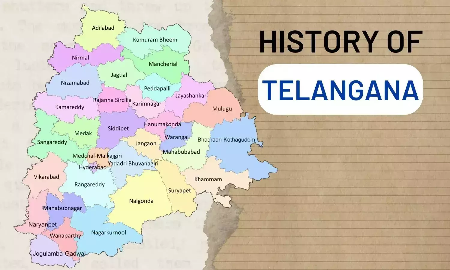 Telangana का इतिहास: प्राचीन राजवंशों से आधुनिक राज्य तक