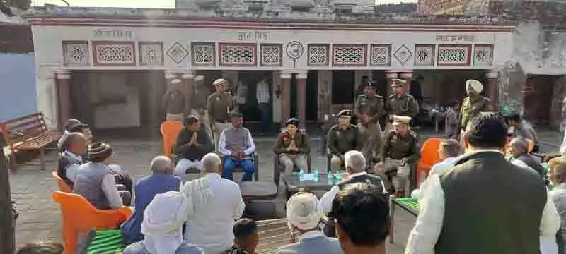 CM Saini के सार्वजनिक संवाद के आह्वान के बाद पंचकूला पुलिस ने ग्रामीणों की बात सुनी