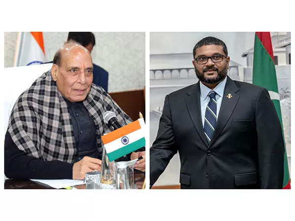 राजनाथ सिंह 8 जनवरी को Maldives के समकक्ष से मिलेंगे, द्विपक्षीय रक्षा सहयोग की समीक्षा करेंगे