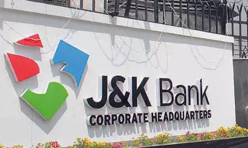 J&K Bank ने तीसरी तिमाही में अग्रिमों के मुकाबले जमा में अधिक वृद्धि दर्ज की