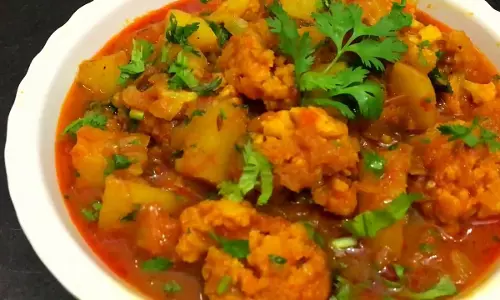 वसंत आलू गोभी रेसिपी