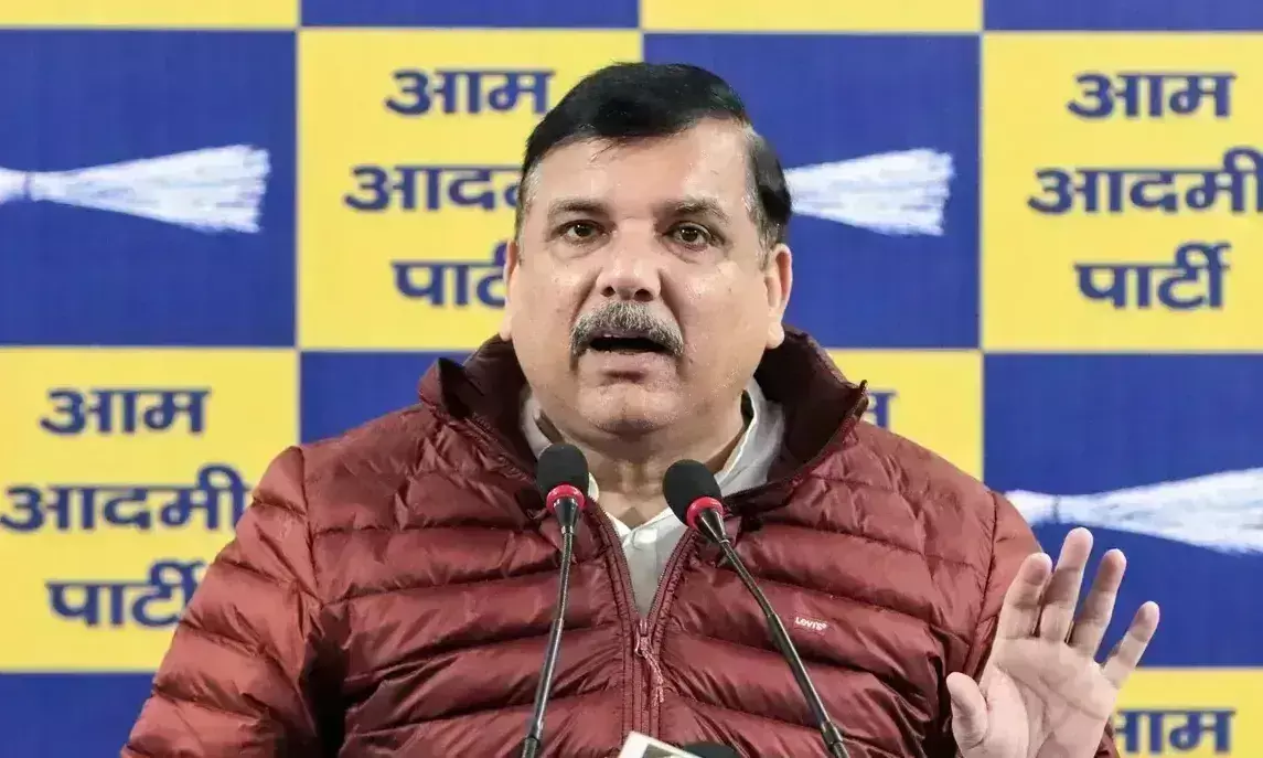 New Delhi: राज्यसभा सांसद संजय सिंह ने निर्वाचन अधिकारी की शिकायत पर पलटवार किया New Delhi: राज्यसभा सांसद संजय सिंह ने निर्वाचन अधिकारी की शिकायत पर पलटवार किया