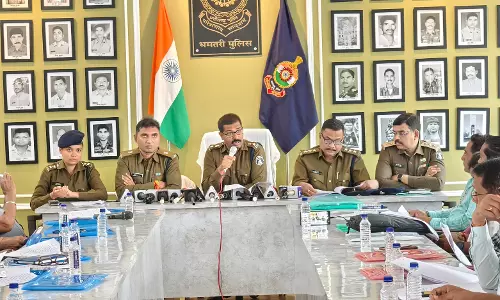 अपराधों की समीक्षा, धमतरी जिले में 21 प्रतिशत कमी आई