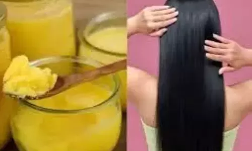 Lifestyle: फटे होंठ और बेजान बालों से छुटकारा पाने के लिए देसी घी का ऐसे इस्तेमाल करे Lifestyle: फटे होंठ और बेजान बालों से छुटकारा पाने के लिए देसी घी का ऐसे इस्तेमाल करे