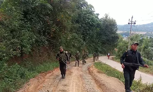 Manipur : उयोक पहाड़ियों से केंद्रीय बलों की वापसी को रोकने के लिए
