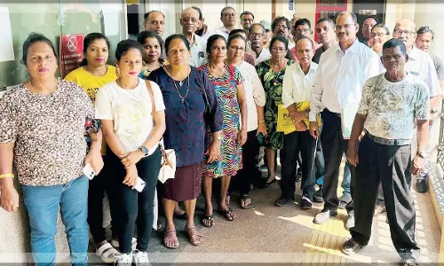 Molo-Cansaulim के ग्रामीणों ने रेलवे डबल ट्रैकिंग पर आपत्ति जताते हुए उत्सव रोक दिया