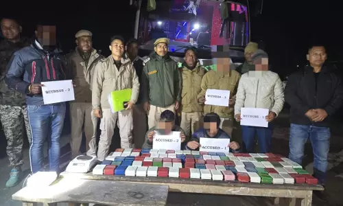 Assam: पुलिस ने कई अभियानों में ₹11 करोड़ से अधिक मूल्य की ड्रग्स जब्त की Assam: पुलिस ने कई अभियानों में ₹11 करोड़ से अधिक मूल्य की ड्रग्स जब्त की