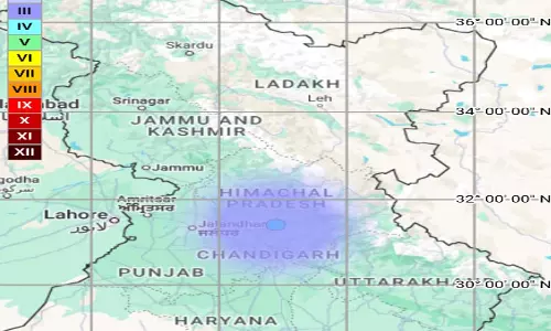 BIG BREAKING: हिमाचल में भूकंप के झटके महसूस किए गए