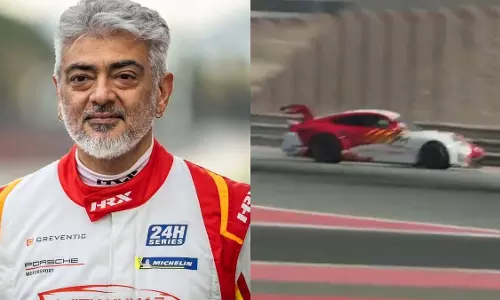 Ajith Kumar: सुपरस्टार अजित कुमार एक बड़ी दुर्घटना में बाल-बाल बच गए, देखे