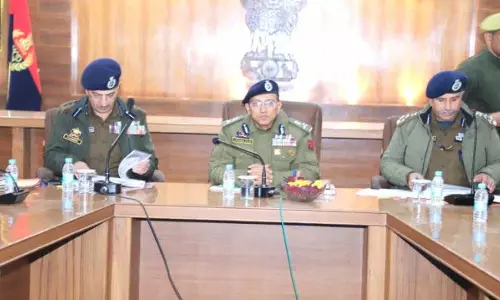 ADGP ने जम्मू जिले में अपराध की स्थिति की समीक्षा की