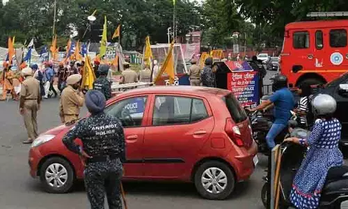 कौमी इन्साफ मोर्चा के विरोध प्रदर्शन के बीच Mohali की सड़कों पर यातायात अस्त-व्यस्त
