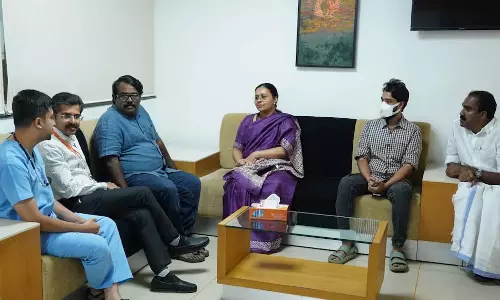 Uma Thomas दुर्घटना: स्वास्थ्य मंत्री वीना जॉर्ज ने अस्पताल में विधायक के स्वास्थ्य का हाल जाना